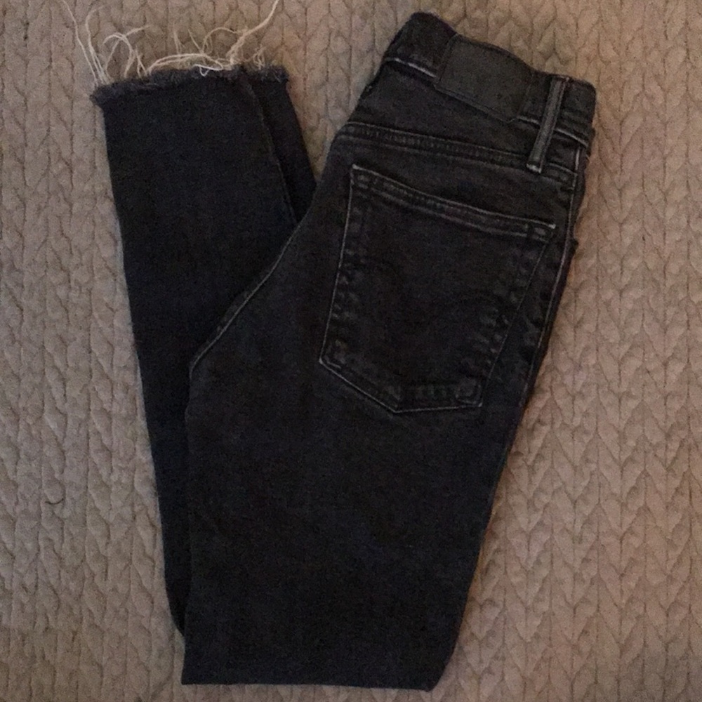 Black Wedgie Levi Jeans